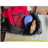Image 1 : Lot of misc items, duffle bag, seat cover, baseball glove