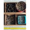 Image 3 : Wooden crate with hardware- bolts and screws