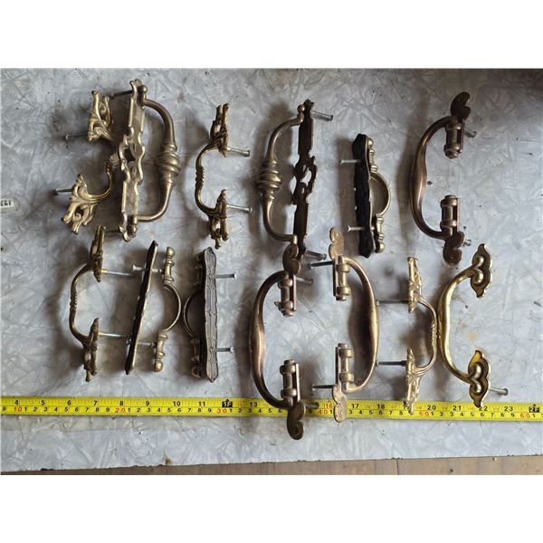 Vintage door handle- some are brass