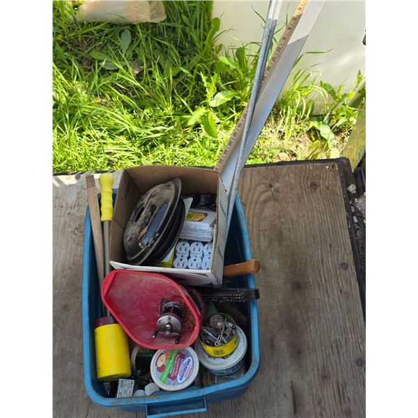 Bin of hardware