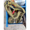 Image 2 : Wood crate with hardware and rope