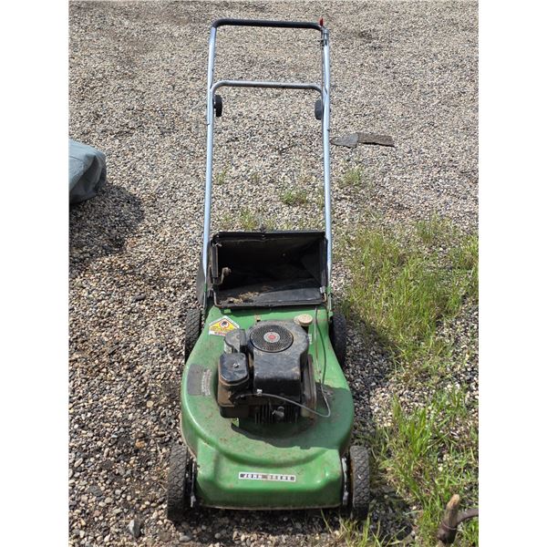 John deere mower-3 hp- has compression- untested