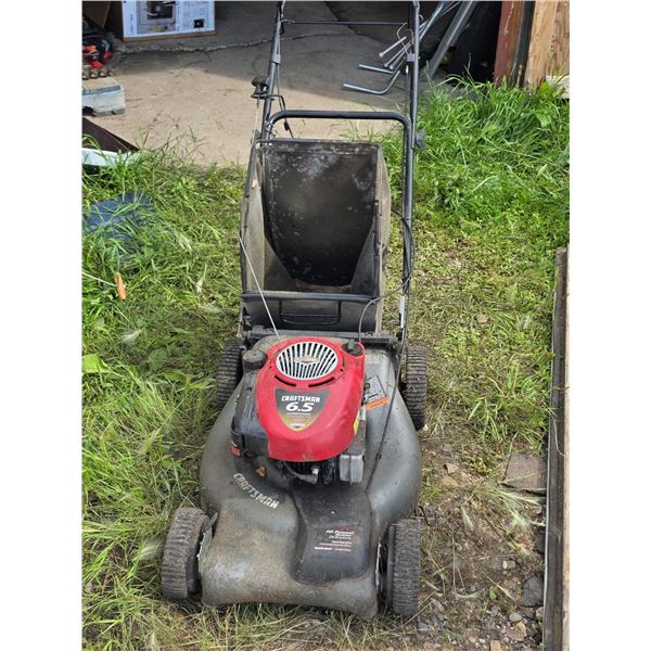Craftsman 6.5hp mower- untested