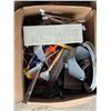 Image 1 : Lot of caulking guns, squares and brackets