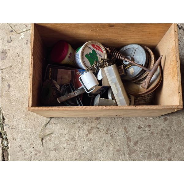 Crate of hardware