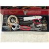 Image 3 : metal toolbox with tools