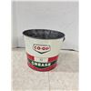 Image 1 : vintage co-op grease pail
