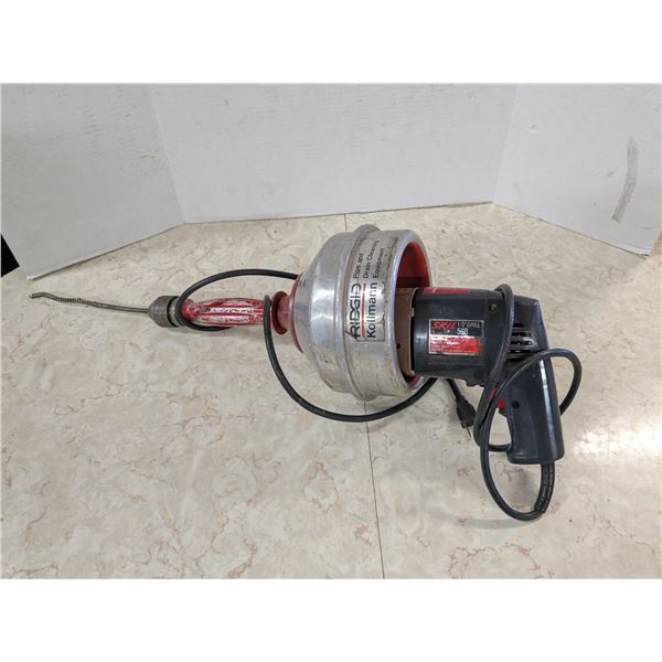 Rigid pipe and drain cleaner system