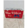 Image 1 : sealed vintage blue ribbon tea