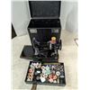 Image 1 : vintage singer sewing machine with carrycase
