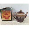 Image 1 : vintage 6 cup teapot with original box