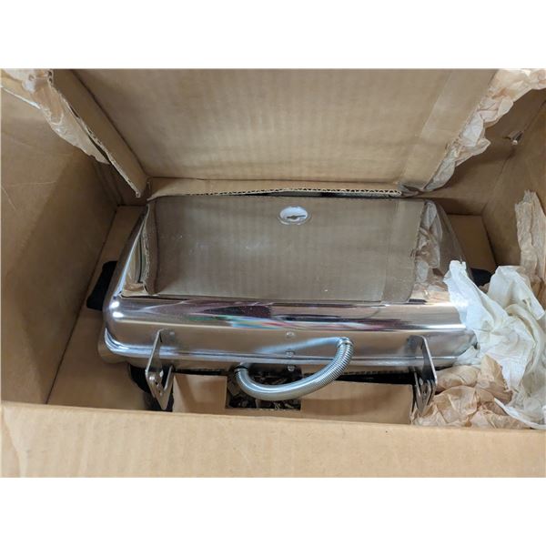 vintage berkeley sandwich toaster/waffle iron, new in box