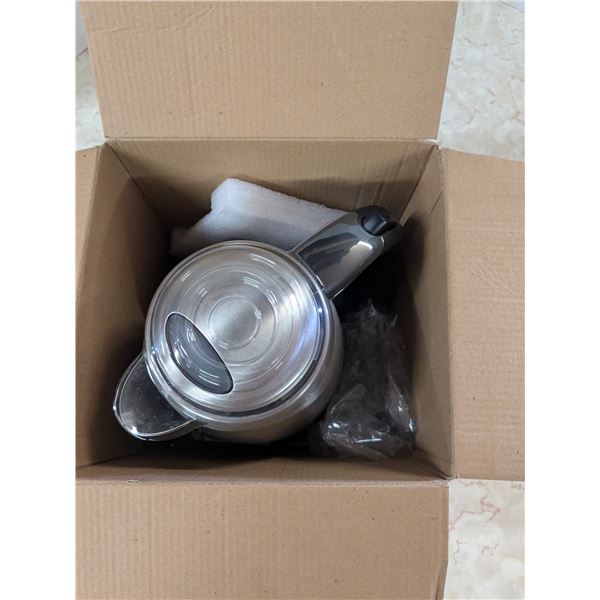 betty crocker electric kettle with original packaging