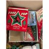 Image 2 : box of vintage christmas décor