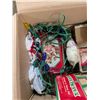 Image 4 : box of vintage christmas décor