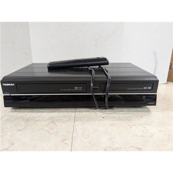 Toshiba dvd/vhs recorder with remote
