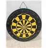 Image 2 : vintage dartboard with darts