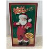 Image 1 : New in box dancing santa statue