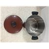 Image 2 : vintage 10" stock pot with lid