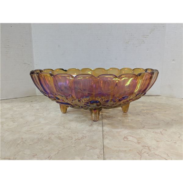 Carnival Glass fruit bowl