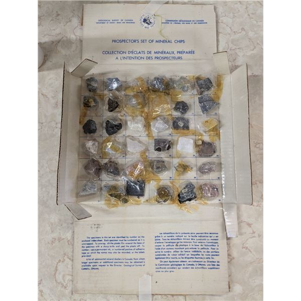 Canadian geological specimen collection