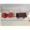 Image 4 : vintage toy truck and trailer