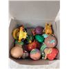 Image 2 : box of smaller wind up toys