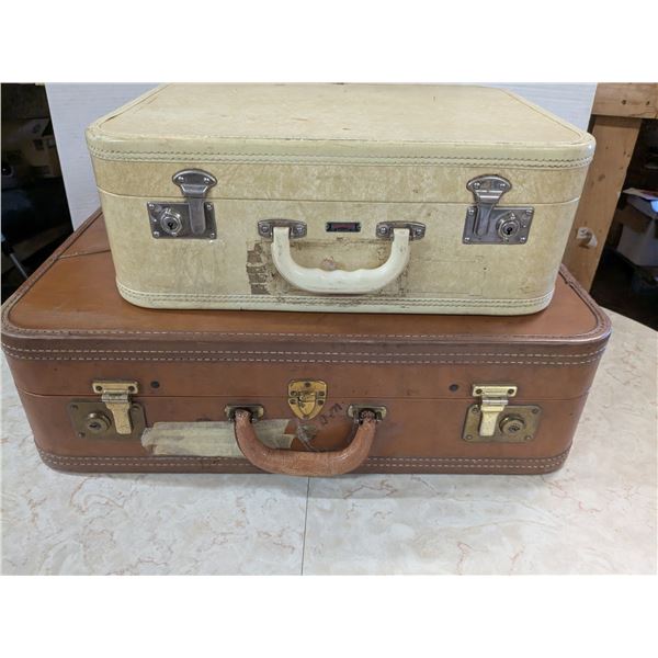 2 Vintage suitcases