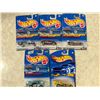 Image 1 : 5 hotwheel cars, sealed in package, late 1990s-early 2000s