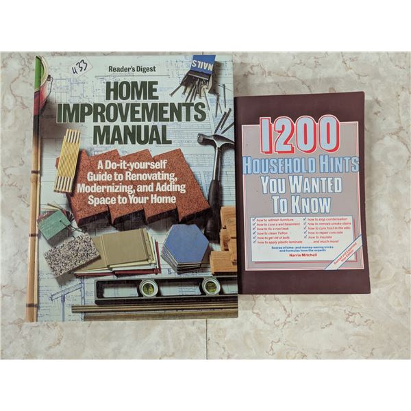 Vintage home improvement books