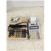 Image 1 : 2 vintage printing calculators