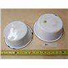 Image 5 : Vintage Enamelware Pot & (2) Bowls