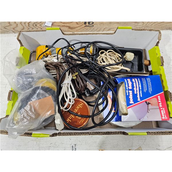 Misc. Utilities Lot inc. Respiratory Particle Mask, Extension Cords, etc.
