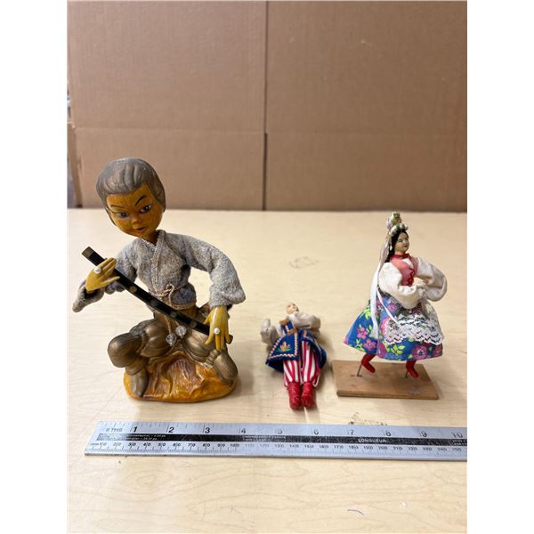 (3) Vintage Figurines
