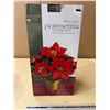Image 1 : Holiday Time Vintage Fiber Optic Poinsettia Décor