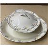 Image 1 : Vintage Grindley England Platter and Covered Bowl Set