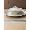 Image 2 : Vintage Grindley England Platter and Covered Bowl Set