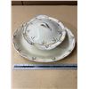 Image 3 : Vintage Grindley England Platter and Covered Bowl Set