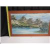 Image 2 : Framed Landscape Oil Painting – “A. Lindoff, ’61” (?)