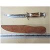 Image 3 : (2) Knives w/ Leather Sheathes