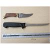 Image 4 : (2) Knives w/ Sheathes inc. Bell Folding Hunting Knife and K.J. Eriksson SS Fillet Knife