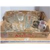Image 1 : Lot of misc. Glassware inc. Coca-Cola, A&W, etc.