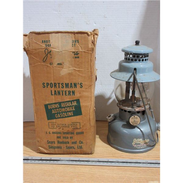 JC Higgins Sportman's Lantern in Original Box