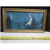 Image 1 : Vintage Print “Christ on the Mount of Olives”