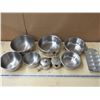 Image 1 : Lot of Stainless-Steel Pots etc.