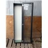 Image 1 : glass display case with glass shelves