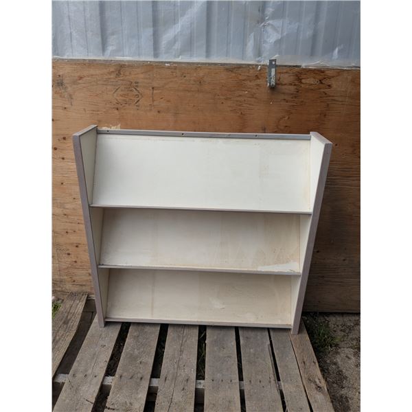 3 tier book/magazine display