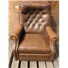 Image 1 : Vinbtage leather rocking recliner