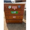 Image 2 : 4 drawer wooden dresser