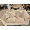 Image 1 : couch/loveseat with throw pillows